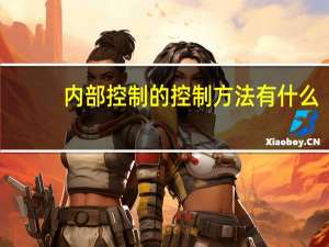 内部控制的控制方法有什么