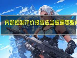 内部控制评价报告应当披露哪些内容