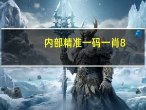 内部精准一码一肖8_详细解答解释落实_主页版v035.976