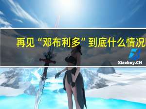 再见“邓布利多” 到底什么情况嘞