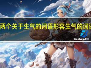 写两个关于生气的词语 形容生气的词语二个字