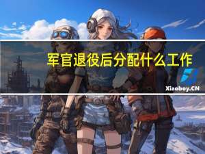 军官退役后分配什么工作