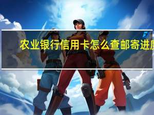 农业银行信用卡怎么查邮寄进度（中国农业银行信用卡怎么查信用卡申请进度）