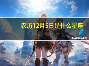 农历12月5日是什么星座（12月5日是什么星座）
