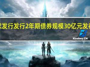 农发行发行2年期债券规模30亿元发行利率2.4314%预期2.3800%投标倍数4.09倍边际倍数1.60倍