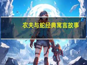 农夫与蛇经典寓言故事