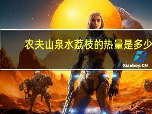 农夫山泉 水荔枝的热量是多少