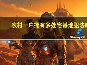 农村一户拥有多处宅基地犯法吗