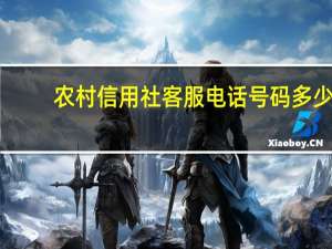 农村信用社客服电话号码多少（请问农村信用社客服电话是多少）