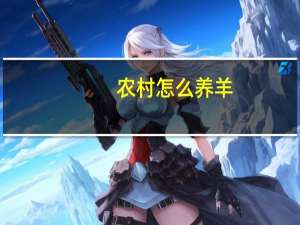 农村怎么养羊