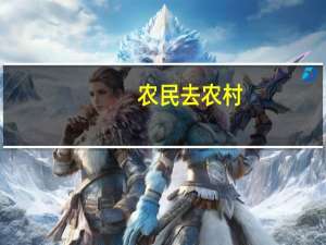 农民去农村