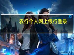 农行个人网上银行登录（平安个人网上银行登录）