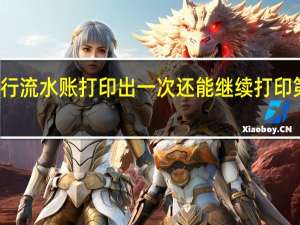 农行流水账打印出一次还能继续打印第二次吗