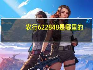 农行622848是哪里的