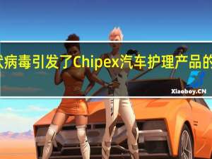 冠状病毒引发了Chipex汽车护理产品的销售增长