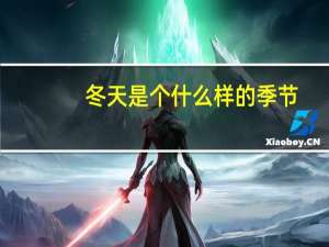冬天是个什么样的季节