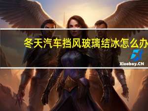 冬天汽车挡风玻璃结冰怎么办