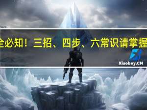 冬季燃气安全必知！三招、四步、六常识请掌握→ 到底什么情况呢