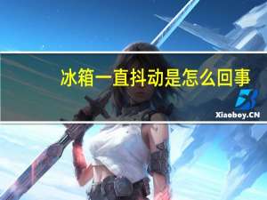 冰箱一直抖动是怎么回事