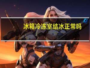 冰箱冷冻室结冰正常吗