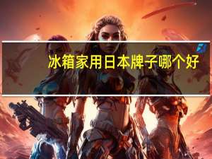 冰箱家用日本牌子哪个好