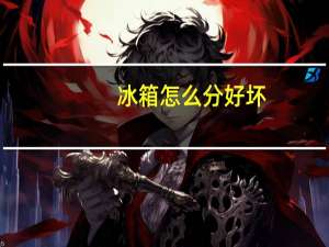 冰箱怎么分好坏