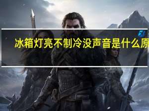 冰箱灯亮不制冷没声音是什么原因