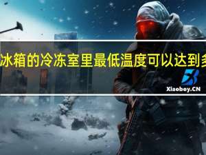 冰箱的冷冻室里最低温度可以达到多少度