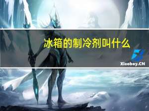 冰箱的制冷剂叫什么