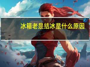 冰箱老是结冰是什么原因