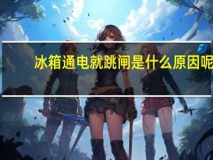 冰箱通电就跳闸是什么原因呢