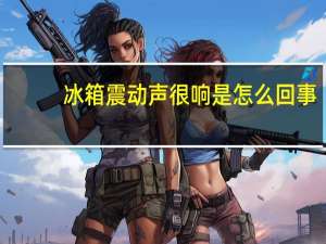 冰箱震动声很响是怎么回事