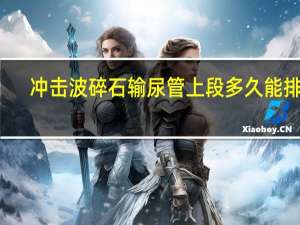 冲击波碎石输尿管上段多久能排出（输尿管结石进行体外冲击波碎石后多久能排出）
