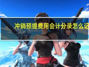 冲销预提费用会计分录怎么记（冲销预提费用会计分录）