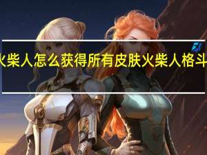 决斗火柴人怎么获得所有皮肤 火柴人格斗动作怎么画