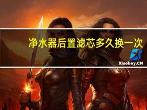 净水器后置滤芯多久换一次