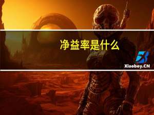 净益率是什么