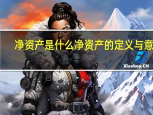 净资产是什么 净资产的定义与意义