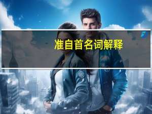 准自首名词解释