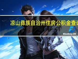 凉山彝族自治州住房公积金查询（凉山州住房公积金查询官网）