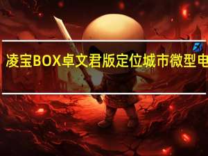 凌宝BOX卓文君版定位城市微型电动车