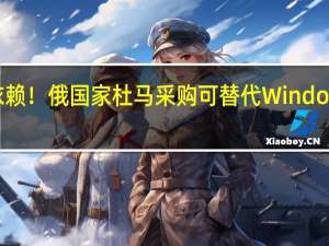 减少依赖！俄国家杜马采购可替代Windows系统产品