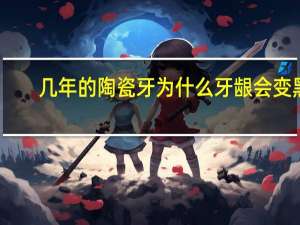 几年的陶瓷牙为什么牙龈会变黑？钴铬合金烤瓷牙戴一年左右会导致牙龈变黑吗