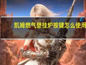 凯姆燃气壁挂炉按键怎么使用