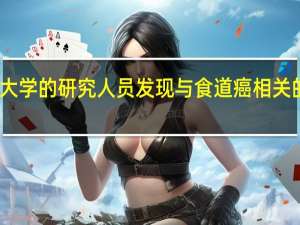 凯斯西储大学的研究人员发现与食道癌相关的遗传基因突变