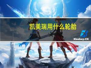 凯美瑞用什么轮胎