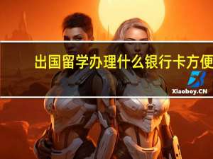 出国留学办理什么银行卡方便