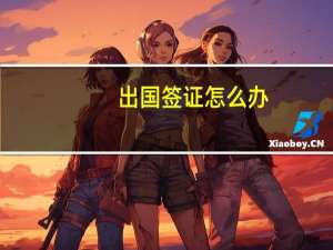 出国签证怎么办