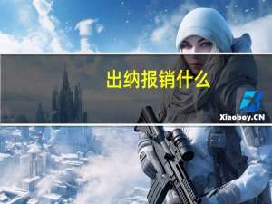 出纳报销什么