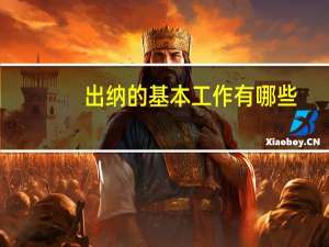 出纳的基本工作有哪些（出纳的基本工作）